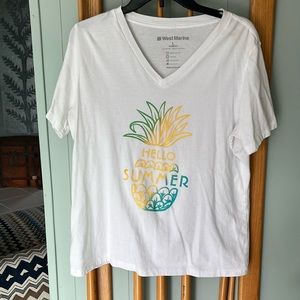 West Marine Hello Summer (L) Short Sleeve Tee